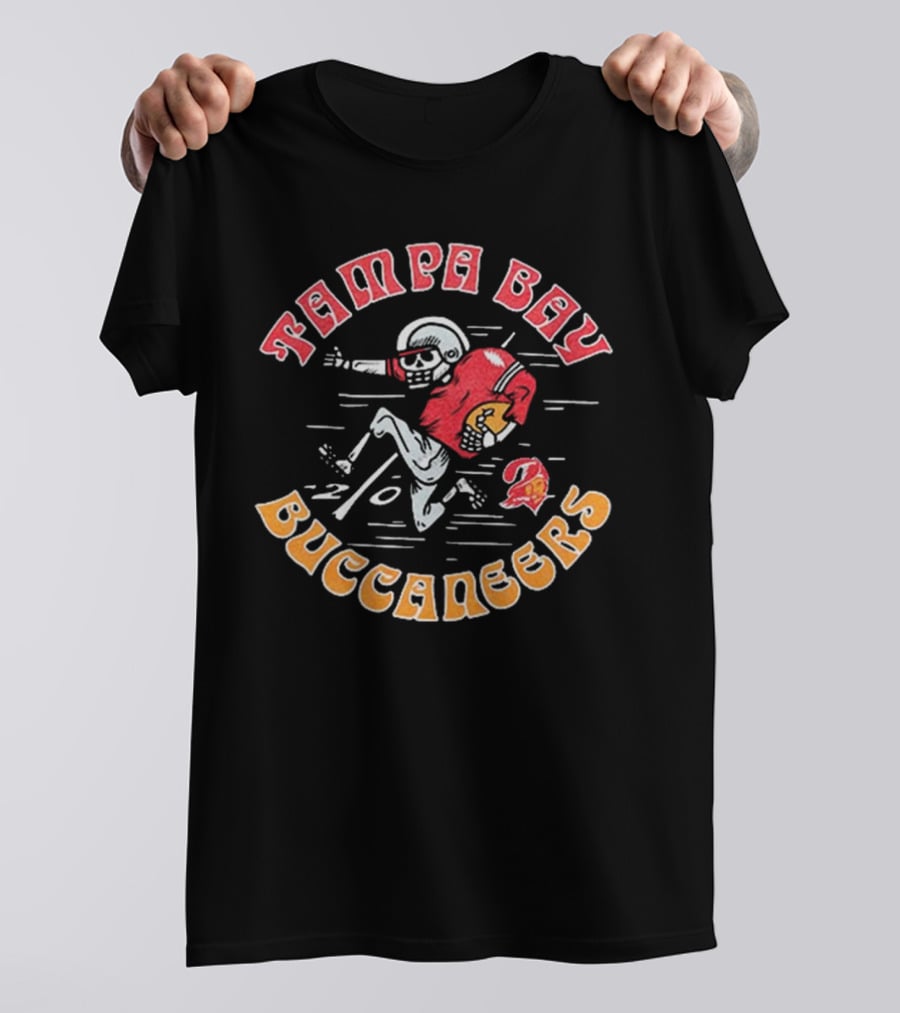 Tampa Bay Buccaneers NFL Grateful Dead Collaboration T-Shirt