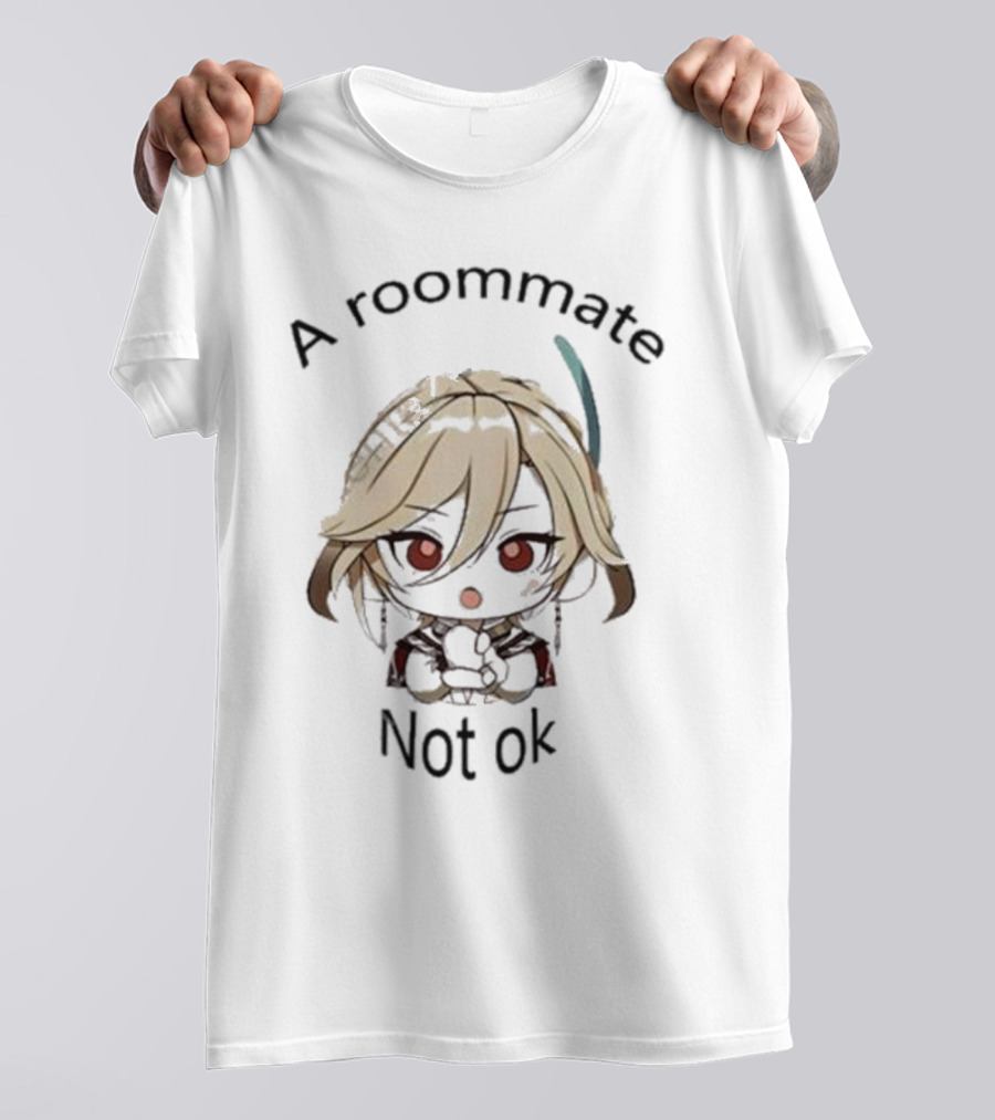 Ellie Haikavehel A Roommate Not Ok T-Shirt