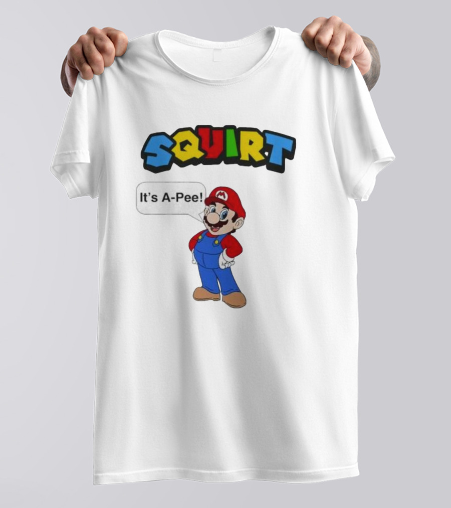 Squirt Mario It's A Pee T-Shirt