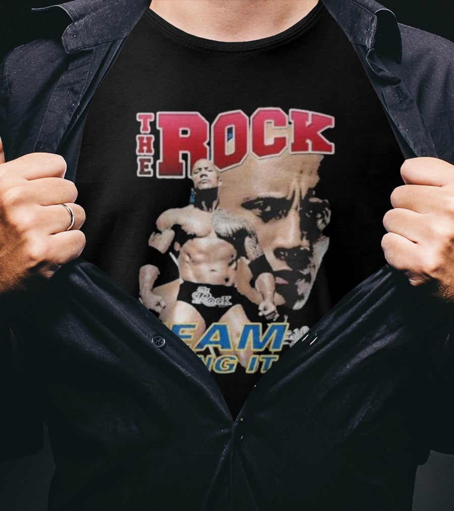 The Rock Team Bring It Bull T-Shirt