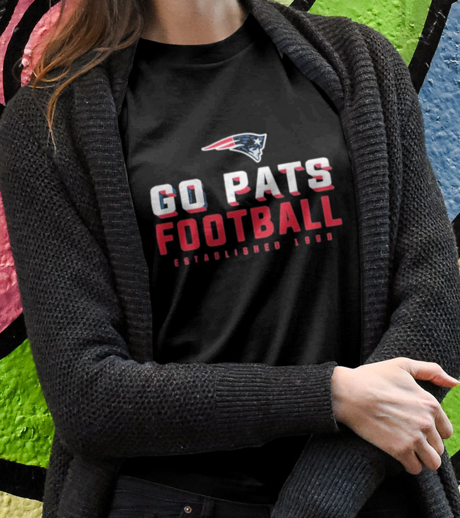 Go Pats Football New England Patriots Established 1960 Fanatics Branded T-Shirt