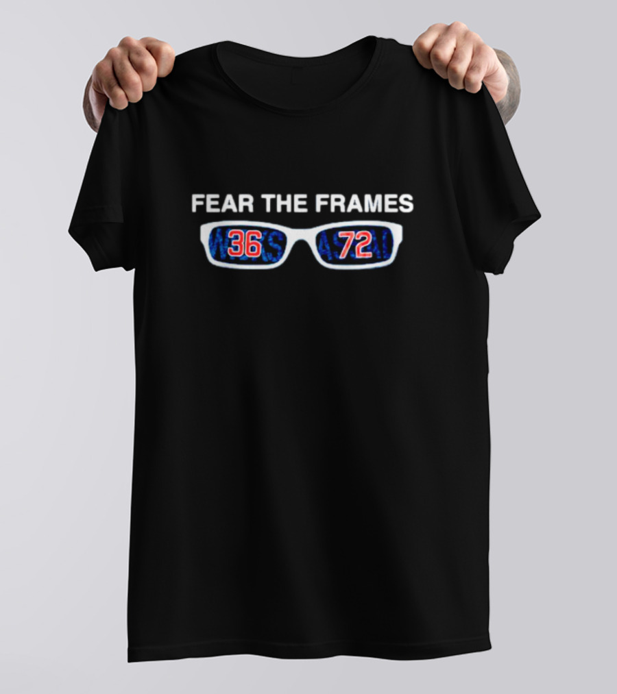 Fear The Frames Wocks 36 Assad 72 Glasses T-Shirt