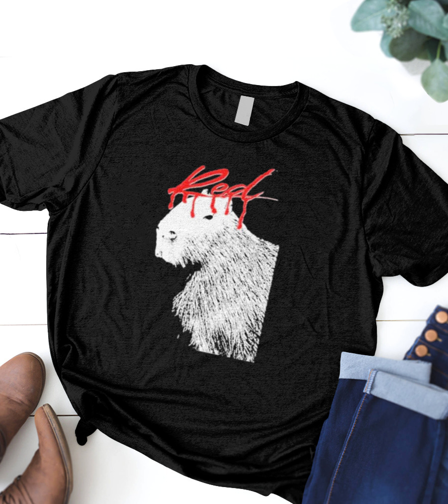 Red Capybara X Carti WLR T-Shirt