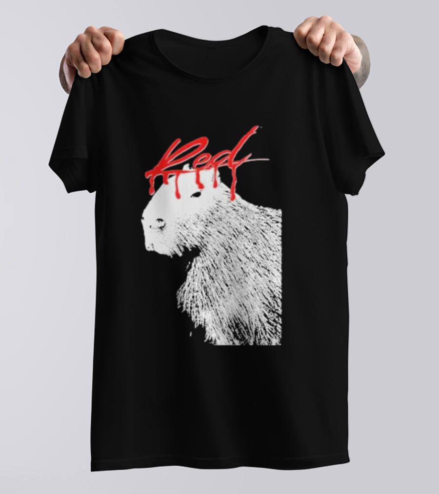 Red Capybara X Carti WLR T-Shirt