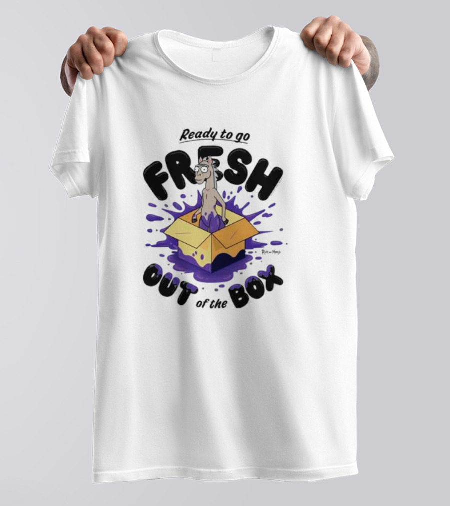 Ready To Go Rick And Morty Fresh Out Of The Box T-Shirt
