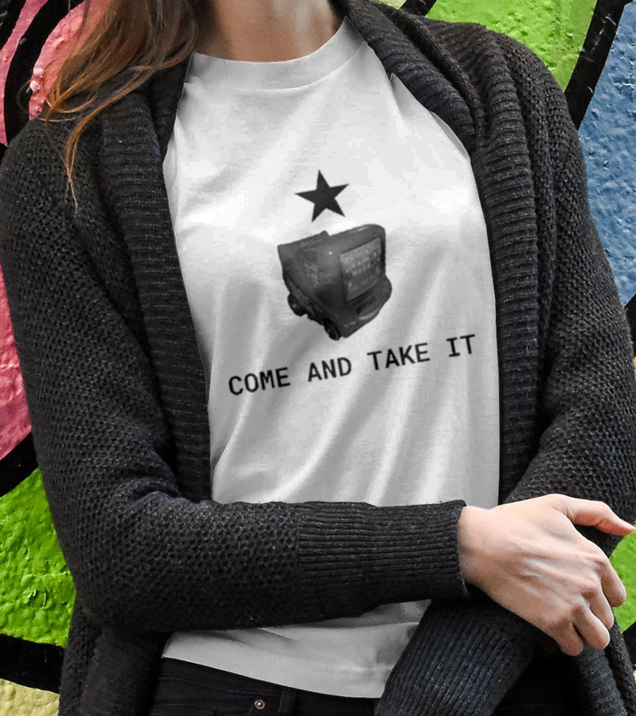 Come And Take It Lightning McQueen TV Star T-Shirt