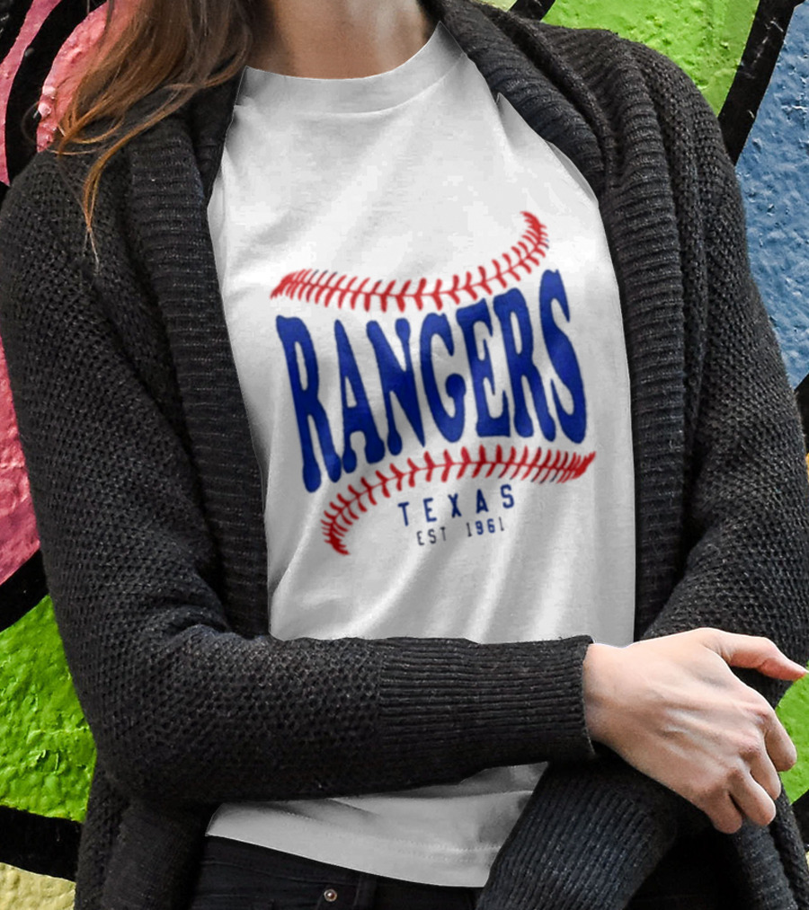 Rangers Texas Baseball Team Est 1961 T-Shirt
