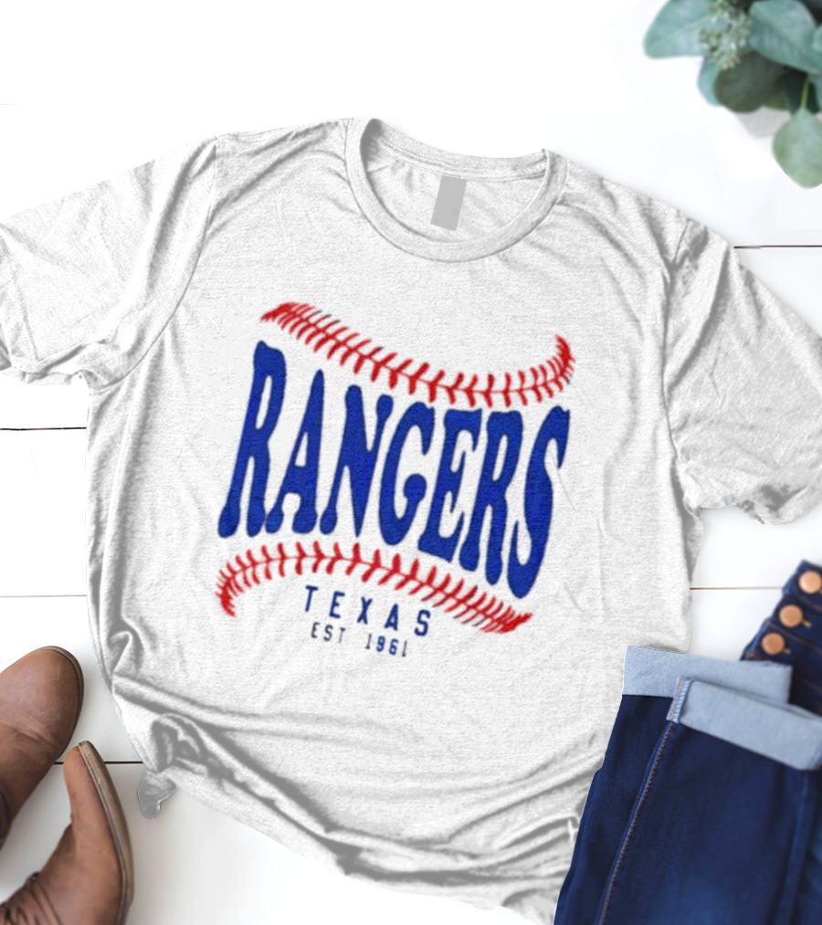 Rangers Texas Baseball Team Est 1961 T-Shirt
