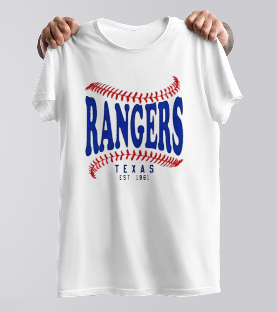 Rangers Texas Baseball Team Est 1961 T-Shirt
