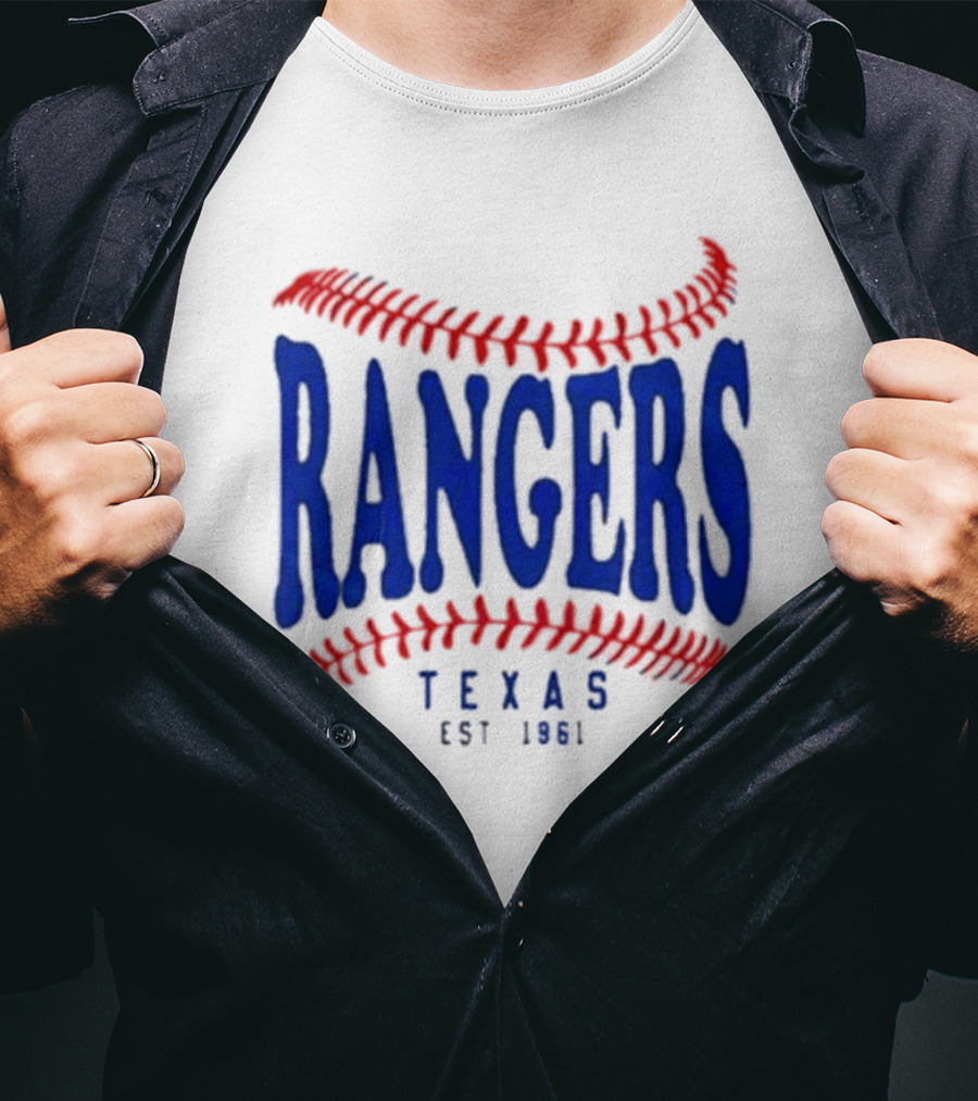 Rangers Texas Baseball Team Est 1961 T-Shirt