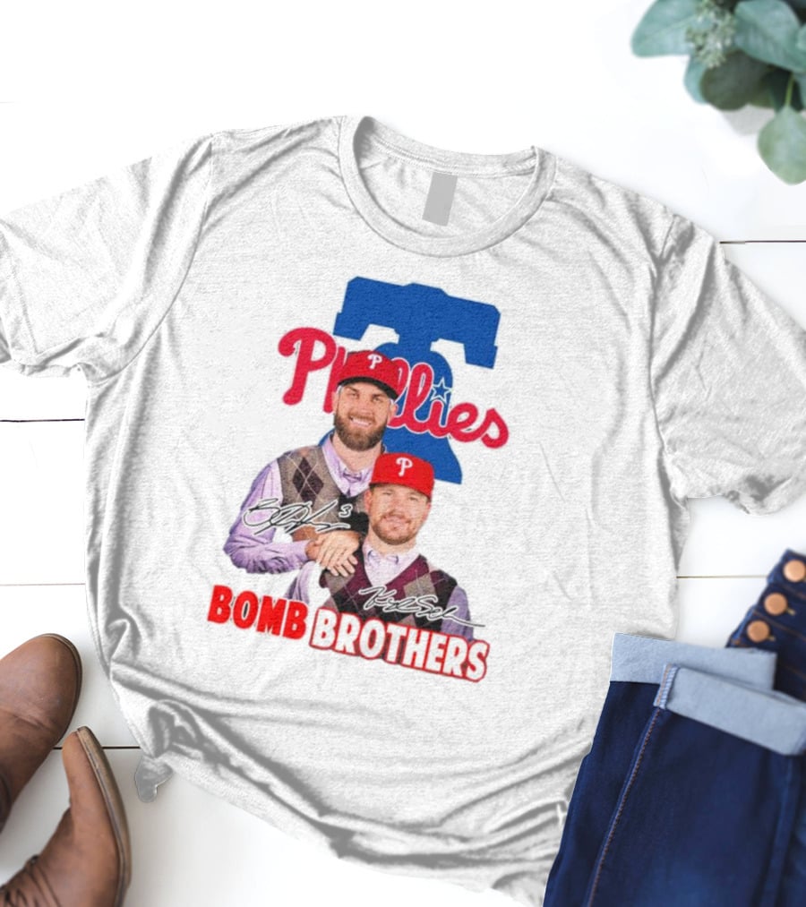 Phillies Bomb Brothers Phillies Signature Bomb Brothers T-Shirt