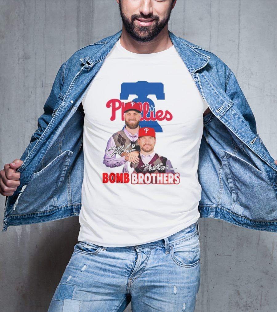 Phillies Bomb Brothers Phillies Signature Bomb Brothers T-Shirt