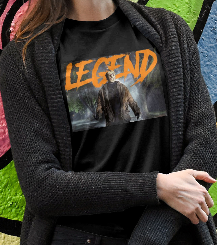 Legend Jason Voorhees Spooky Halloween T-Shirt