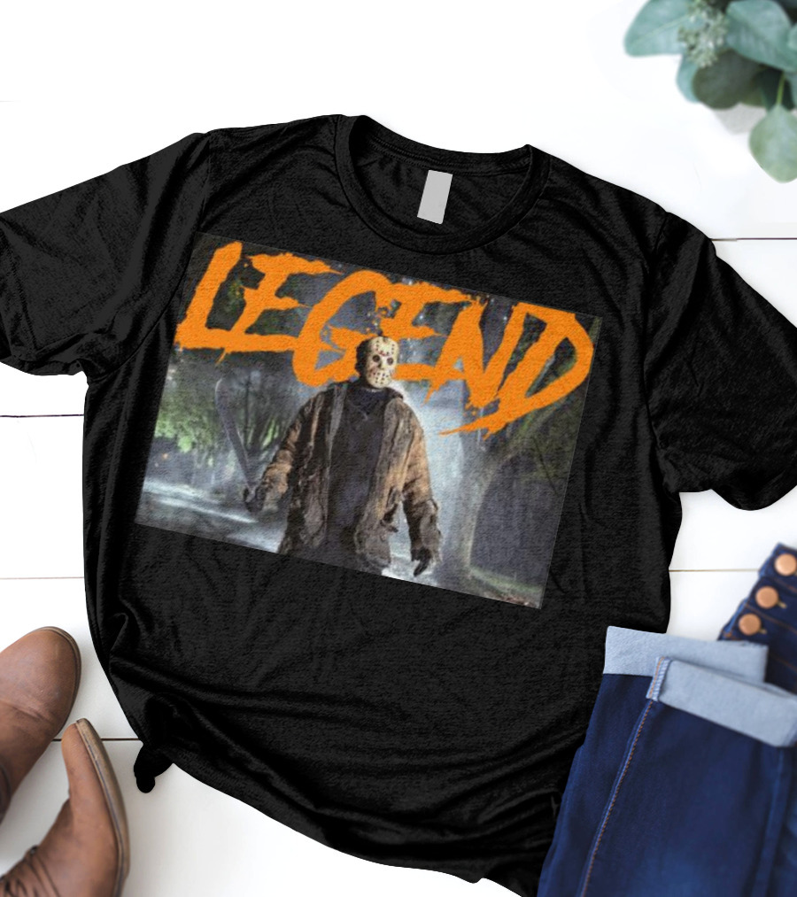 Legend Jason Voorhees Spooky Halloween T-Shirt