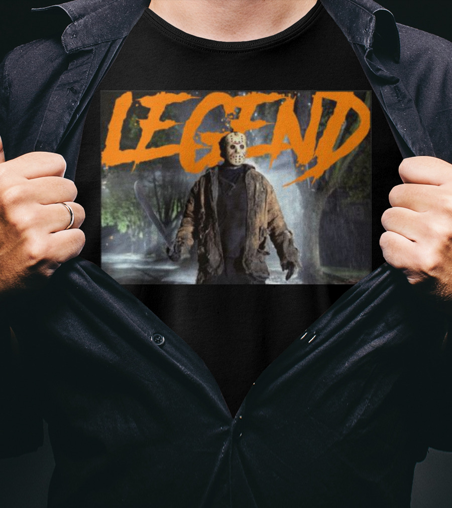 Legend Jason Voorhees Spooky Halloween T-Shirt