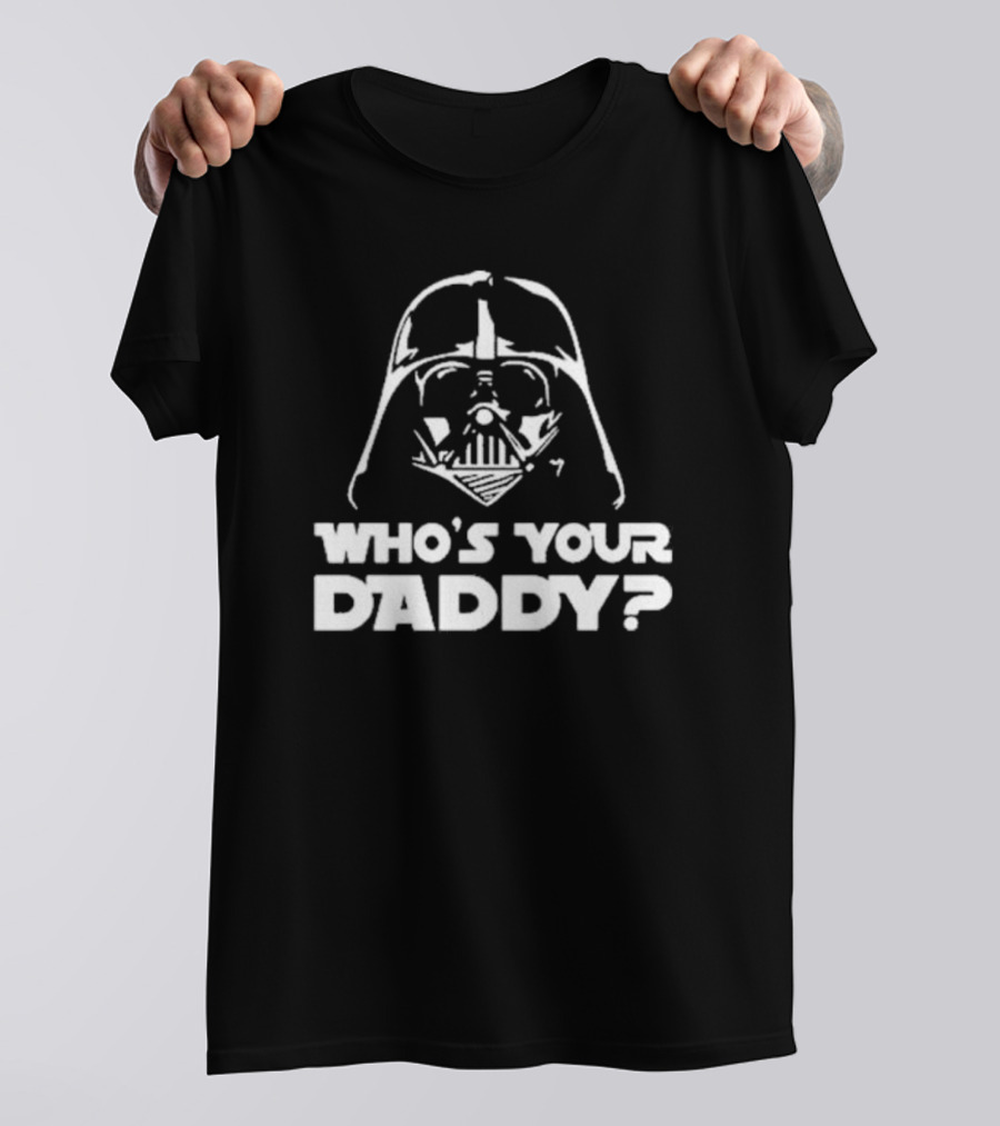 Darth Vader Who's Your Daddy Star Wars Iconic Helmet T-Shirt