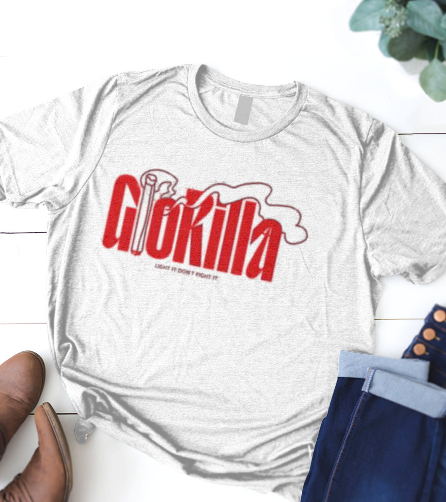 Glokilla Light It Don't Fight It Smoke T-Shirt
