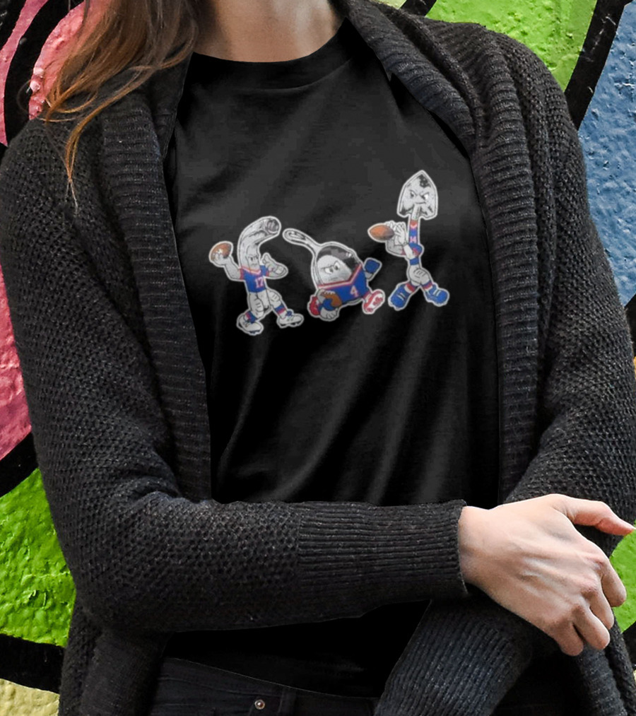 Tennis Racket Frying Pan Cheese Grater Football Players T-Shirt