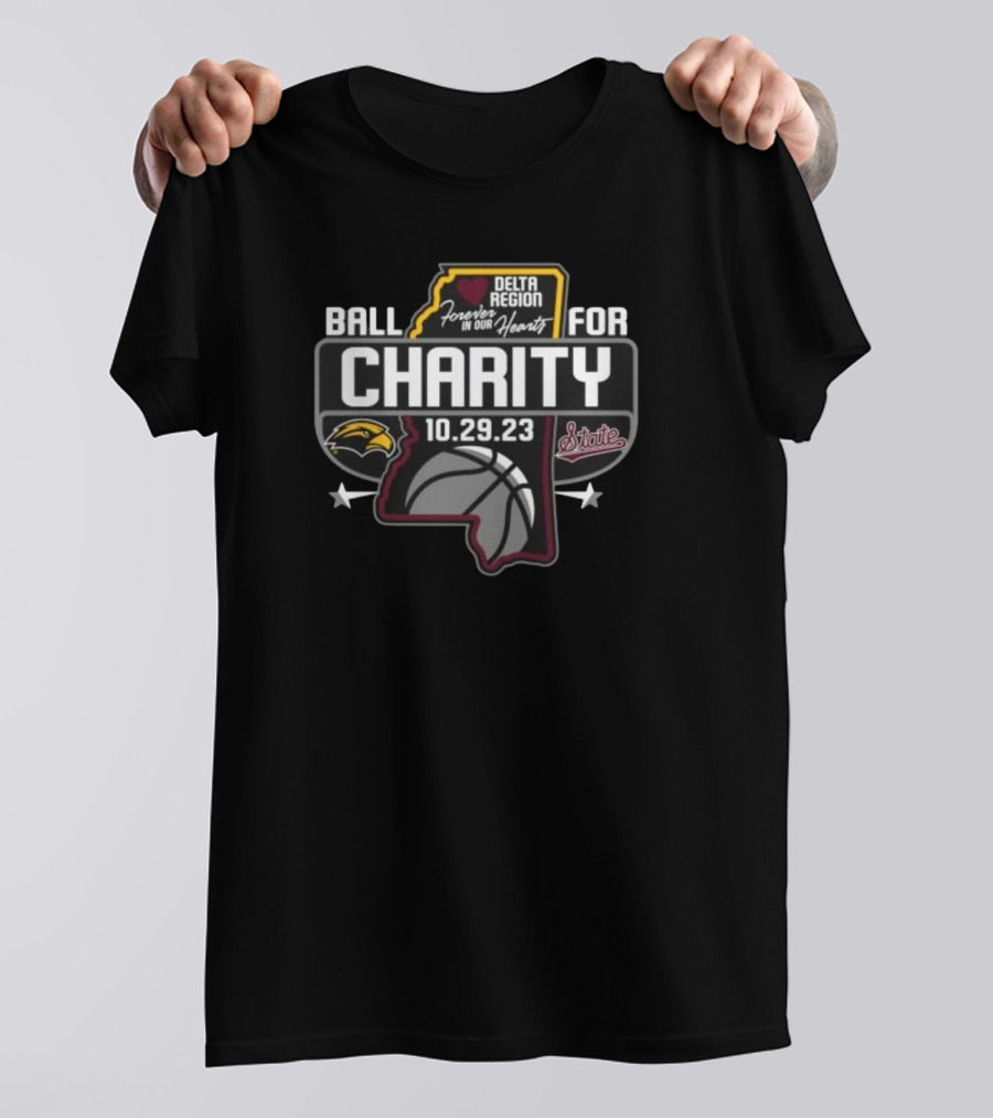Ball For Charity Delta Region Forever In Our Hearts 10.29.23 T-Shirt