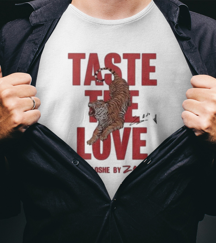 Taste The Love Mixoloshe Tiger By Zayn T-Shirt