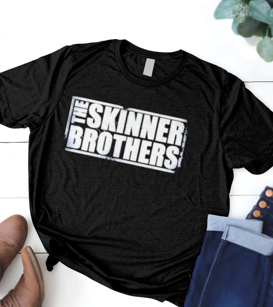 The Skinner Brothers Bold Text Emblem T-Shirt