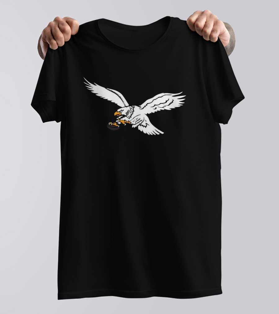 Philadelphia Eagles New Logo Flying Eagle With Football T-Shirt