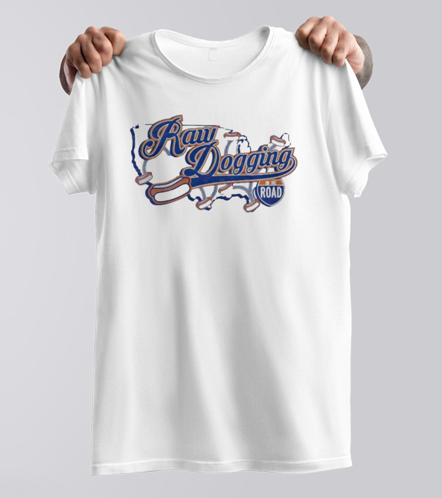 Raw Dogging Hot Dogs On The Road T-Shirt