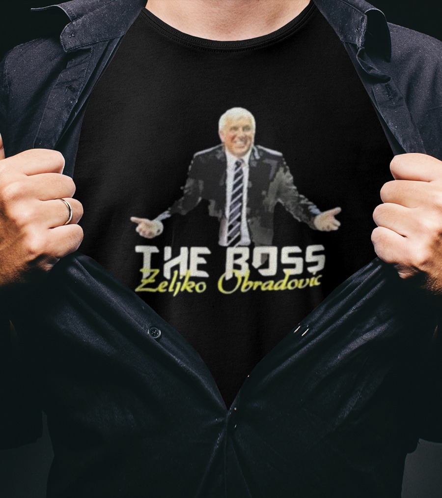 THE BOSS Zeljko Obradovic T-Shirt