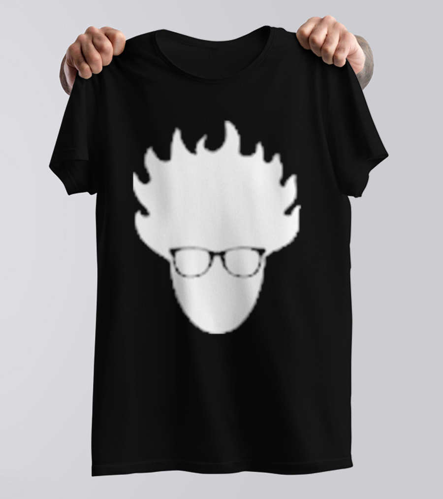 Viva Fro Iconic Glasses Silhouette Left Chest T-Shirt