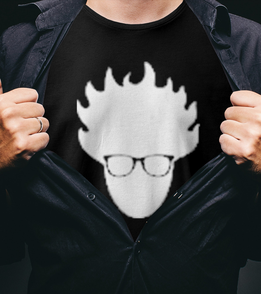 Viva Fro Iconic Glasses Silhouette Left Chest T-Shirt