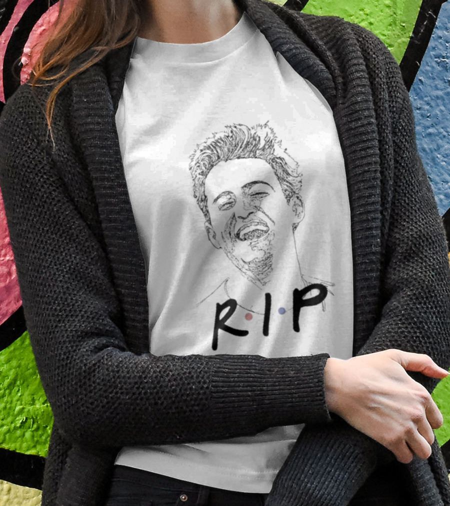 RIP Matthew Friends Tribute Matthew Perry With Iconic Symbols T-Shirt