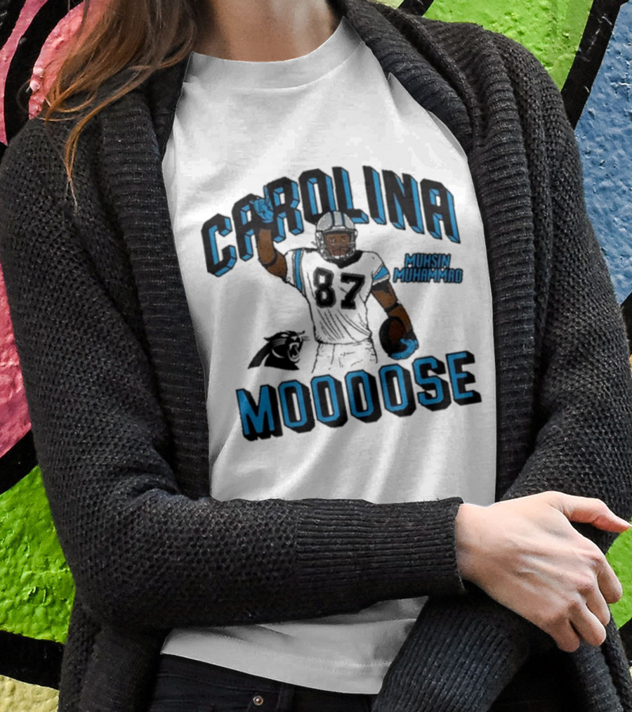 Carolina Panthers Muhsin Muhammad 87 Moooose T-Shirt