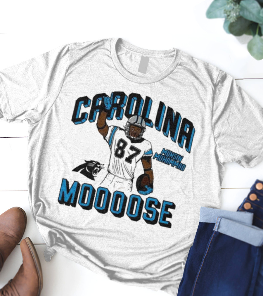 Carolina Panthers Muhsin Muhammad 87 Moooose T-Shirt
