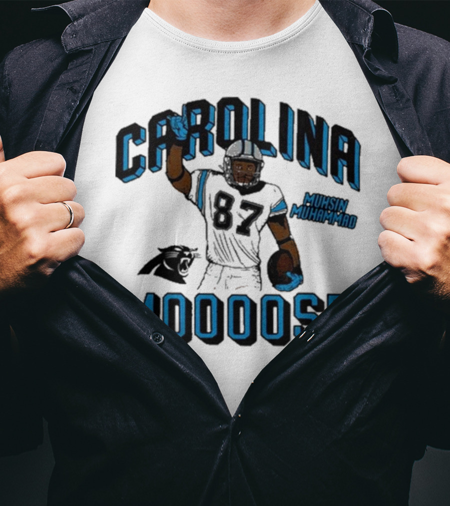 Carolina Panthers Muhsin Muhammad 87 Moooose T-Shirt