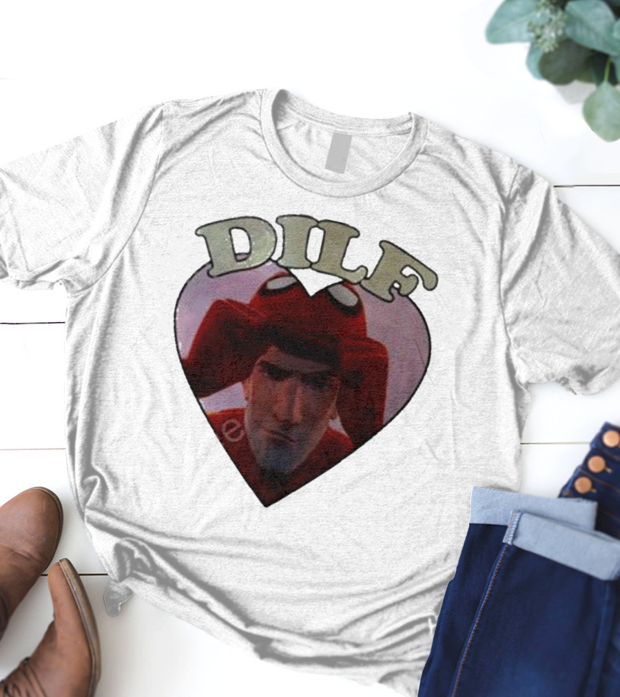 DILF Peter Mustardyardpress Merch Spider Cap Heart T-Shirt