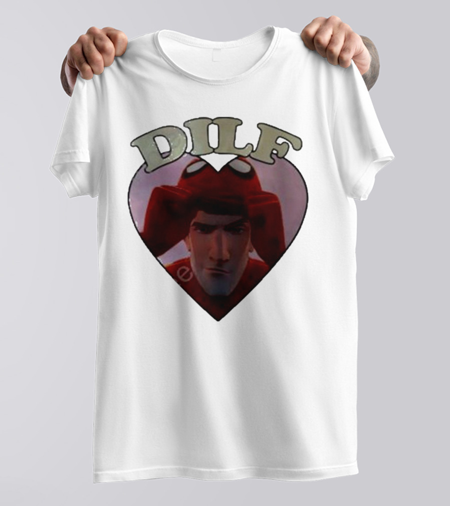 DILF Peter Mustardyardpress Merch Spider Cap Heart T-Shirt