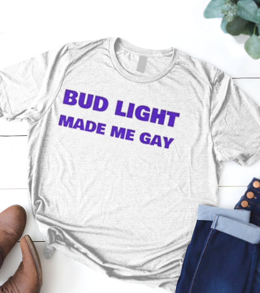 Bud Light Made Me Gay Goblin Supply Trash T-Shirt