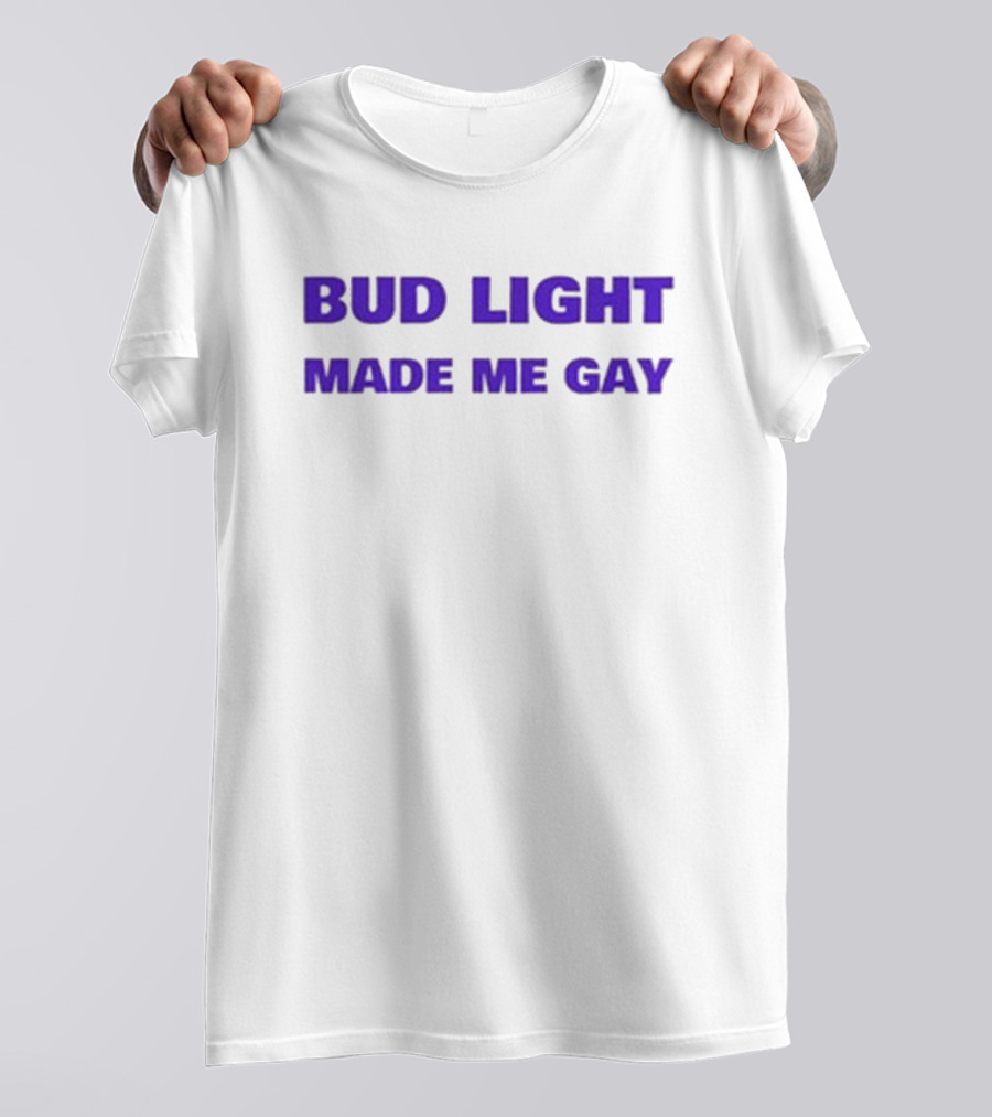 Bud Light Made Me Gay Goblin Supply Trash T-Shirt