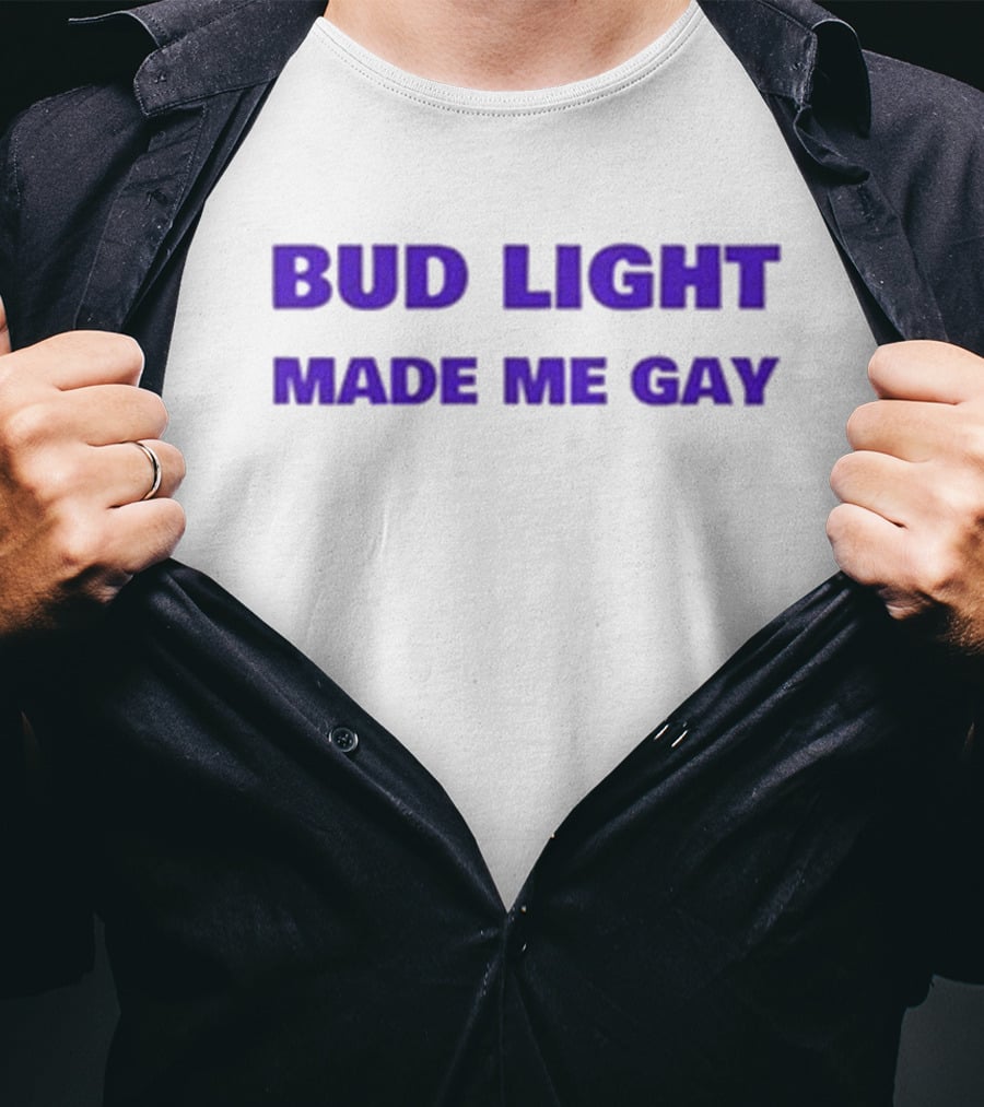 Bud Light Made Me Gay Goblin Supply Trash T-Shirt