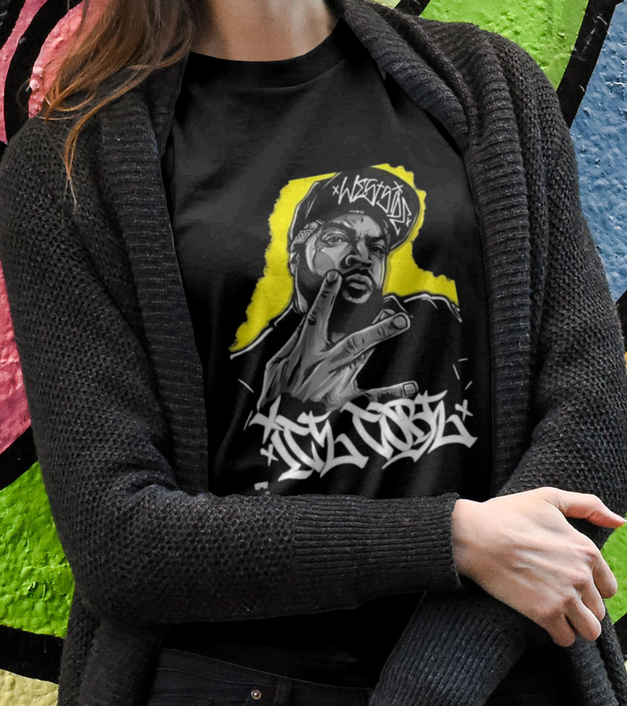 Ice Cube Westside Hand Gesture Hip Hop T-Shirt