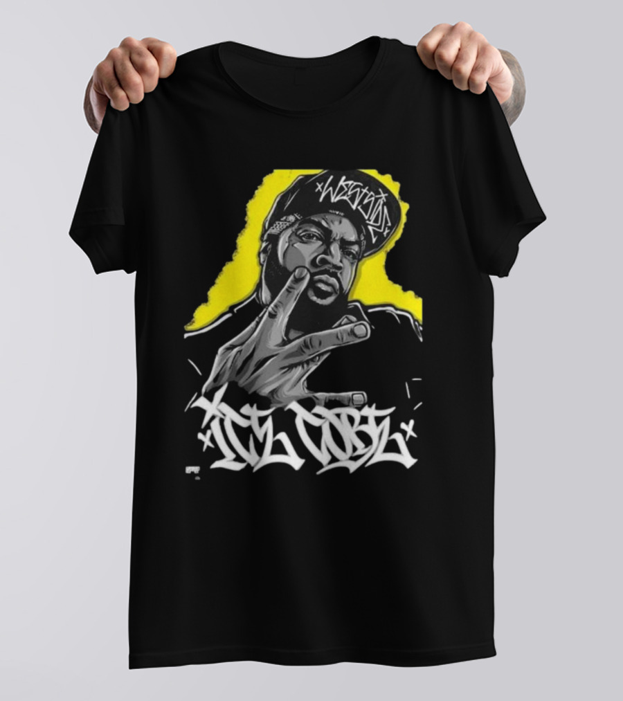 Ice Cube Westside Hand Gesture Hip Hop T-Shirt