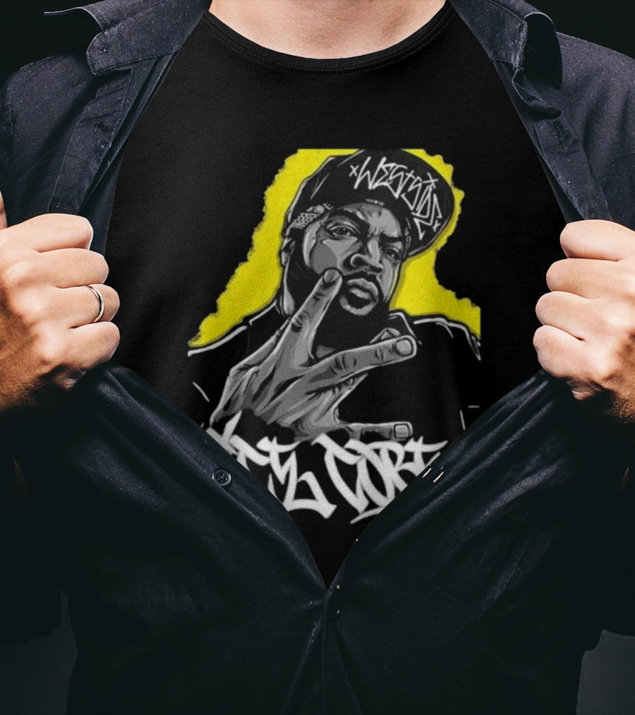 Ice Cube Westside Hand Gesture Hip Hop T-Shirt