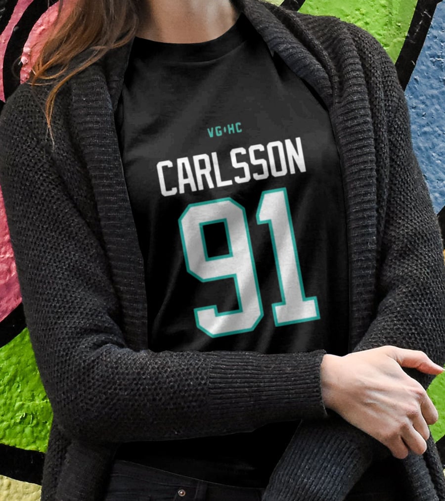 VG HC Carlsson 91 Anaheim Ducks Ww 3rd T-Shirt