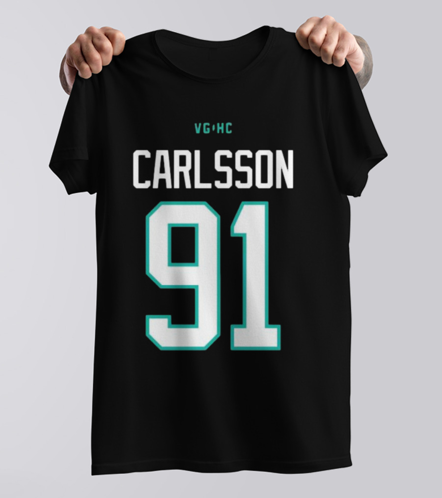 VG HC Carlsson 91 Anaheim Ducks Ww 3rd T-Shirt