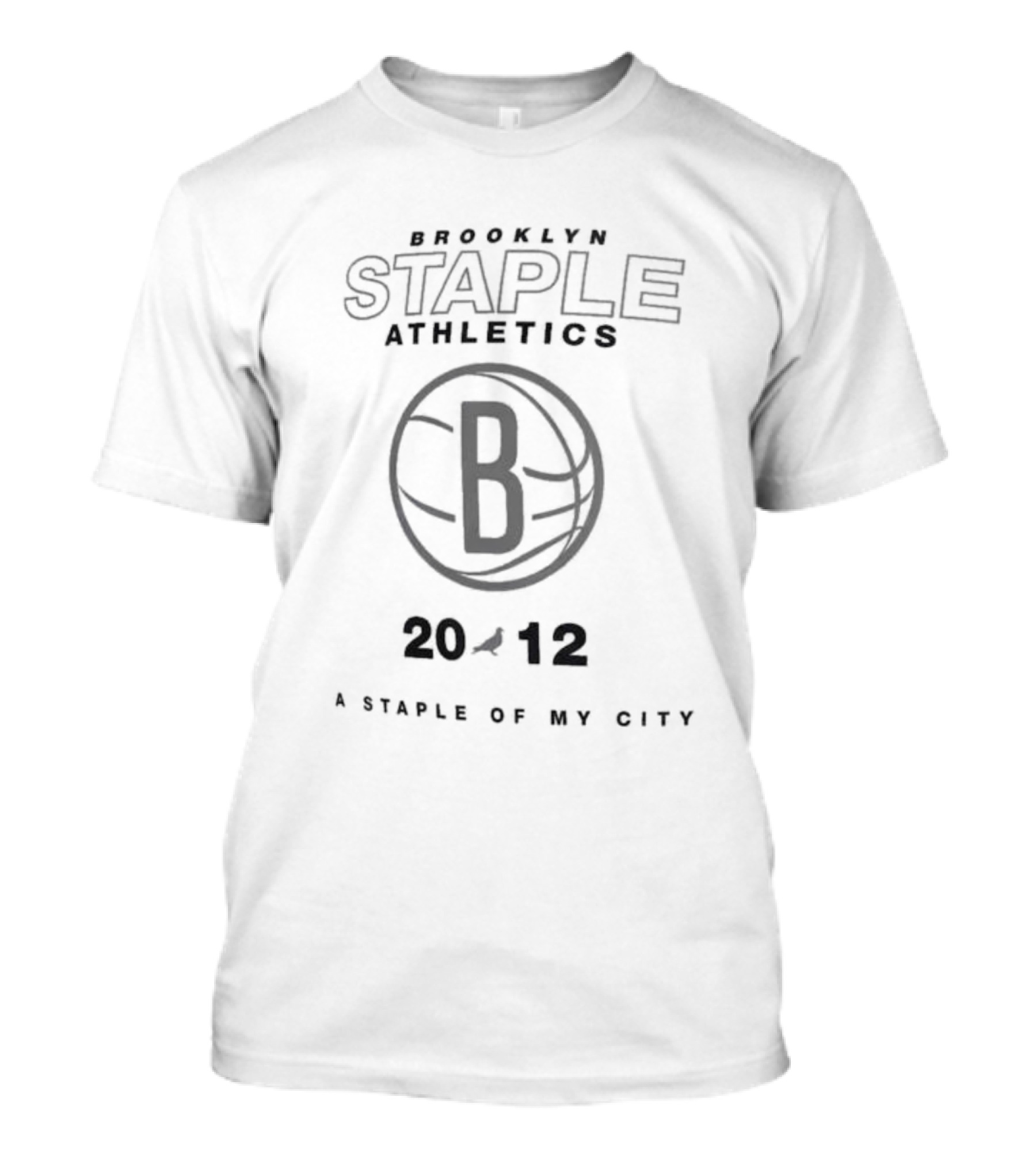 Brooklyn Staple Athletics B 2012 A Staple Of My City T-Shirt