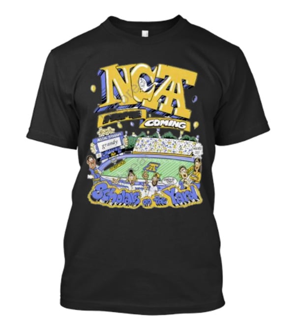 Frko X NC A&t Homecoming Scholars On The Yard Stadium Cartoon T-Shirt