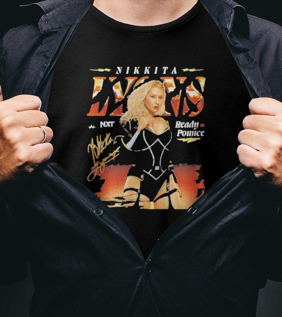 Nikkita Lyons NXT Ready To Pounce T-Shirt