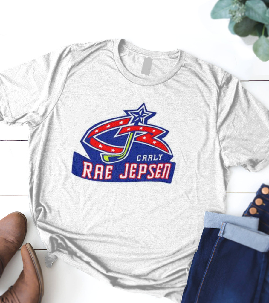 Pete Blackburn Carly Rae Jepsen Columbus Blue Jackets T-Shirt