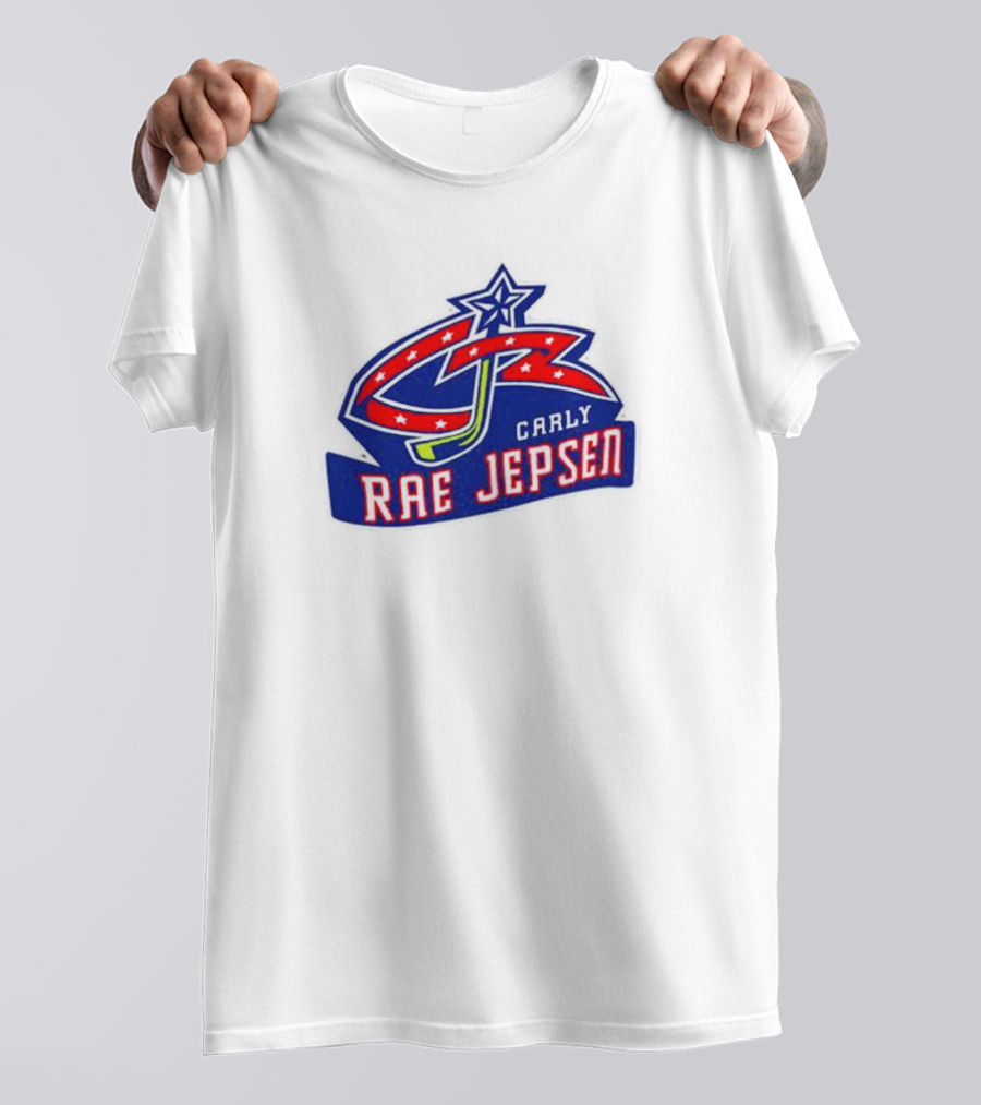 Pete Blackburn Carly Rae Jepsen Columbus Blue Jackets T-Shirt