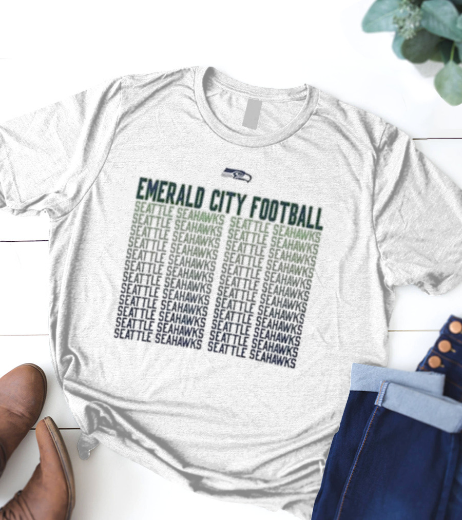 Emerald City Football Seattle Seahawks T-Shirt